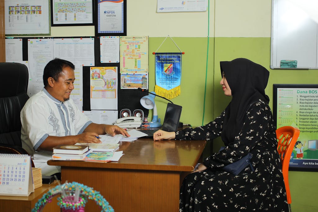 School Office in Indonesia